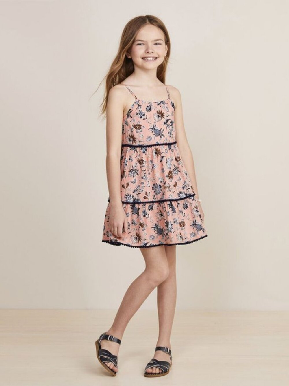 Vineyard Vines Tiered Halter Dress in Paisley Floral NWT sz L(14)